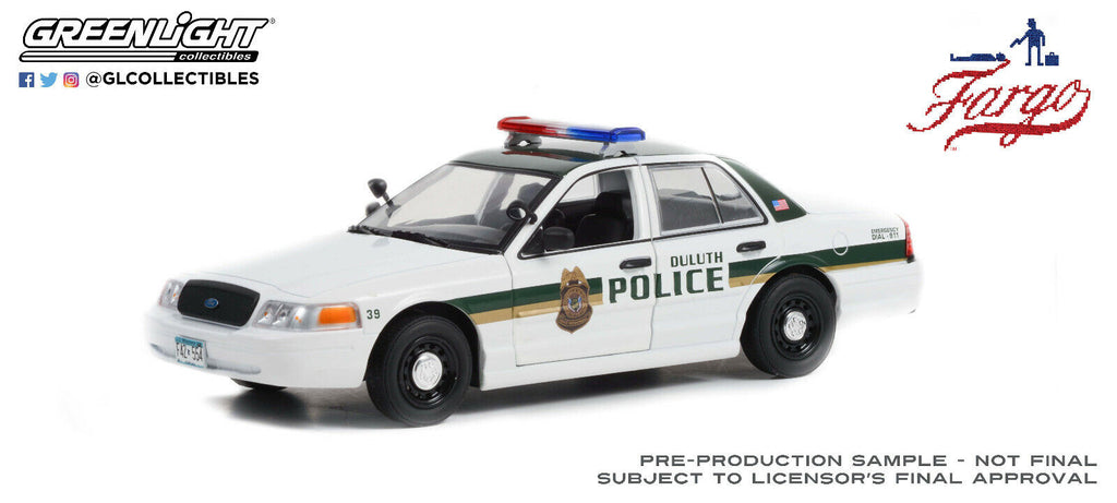 Greenlight 1/24 FARGO Duluth, MN Police 2006 Ford Crown Victoria 84153