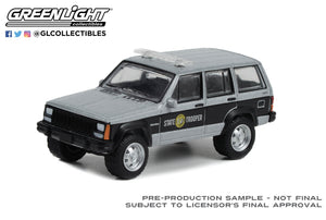 Greenlight 1/64 HP43 North Carolina Highway Patrol 1995 Jeep Police SUV 43010D