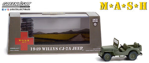 Greenlight 1/43 M*A*S*H  MASH 1949 Willys Jeep CJ-2A 86592