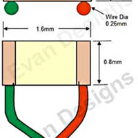 NANO LED Lights For Model Police Cars And Fire Trucks - FLASHING COLORS